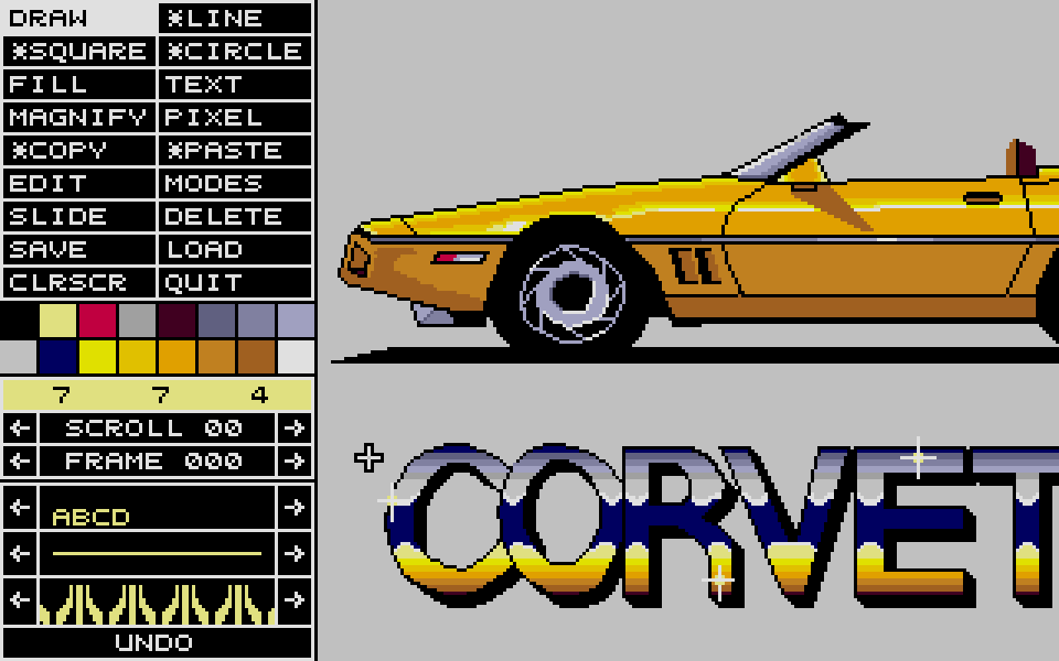 Art ST atari screenshot